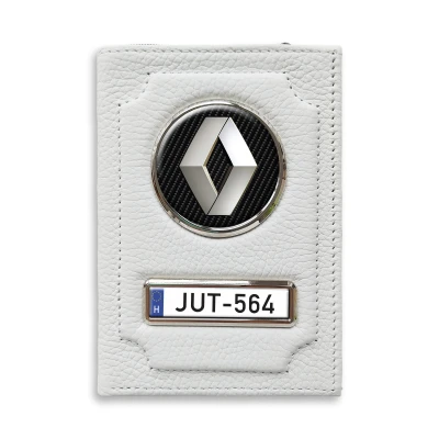 Irattartó pénztárca természetes bőrből Renault