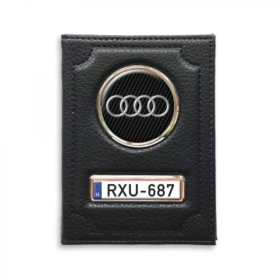 Irattartó természetes bőrből AUDI
