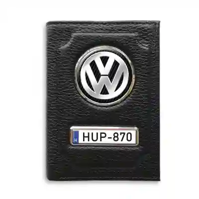 Irattartó pénztárca természetes bőrből Volkswagen Silver