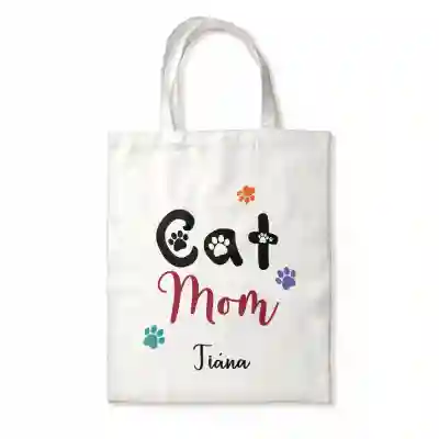 Személyre szabott táska - Cat Mom