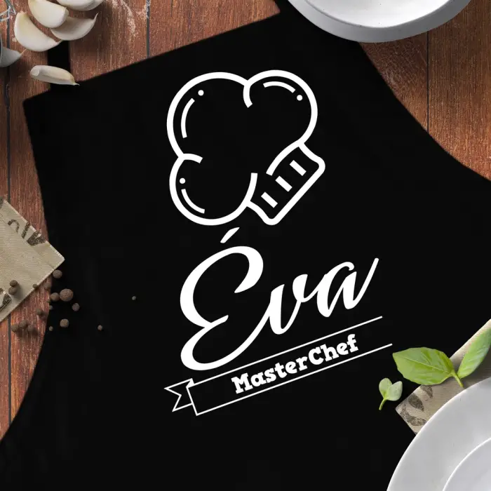 Személyre szabott konyhai kötény - Szakács Chef Gril