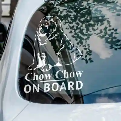 Autós matricák ChowChow