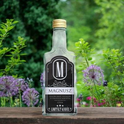 Személyre szabott ezüst palack - Korlátozott példányszámú barát