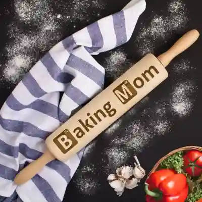 Személyre szabott sodrófa - Baking Mom