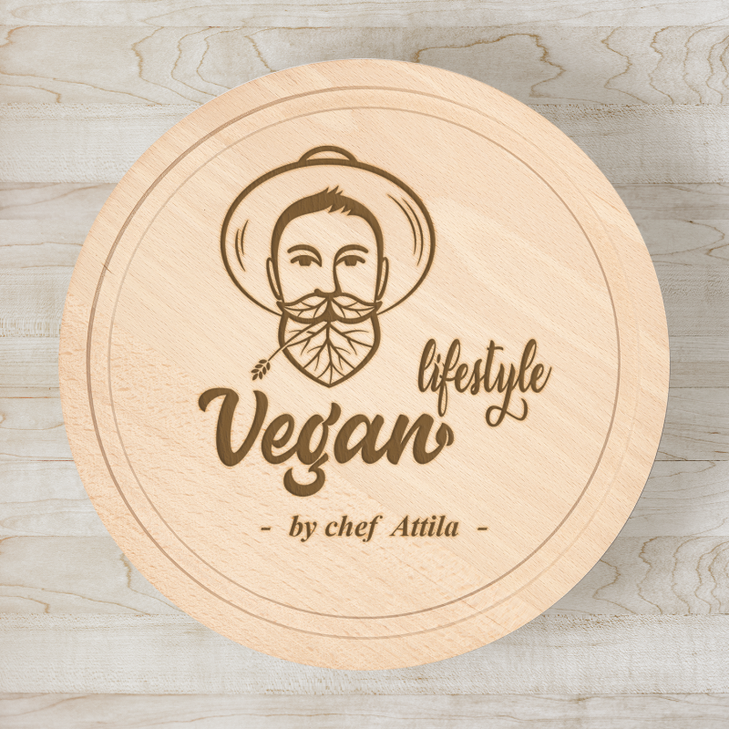 Személyre szabott vágódeszka -  Vegan Lifestyle