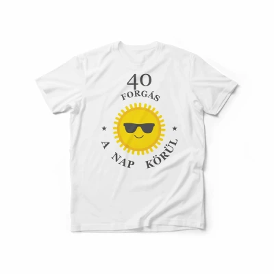 Személyre szabott férfi póló - Sun