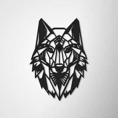 Faldekoráció Big Wolf