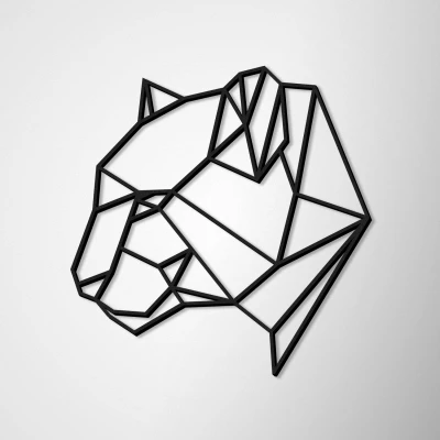 Faldekoráció párduc