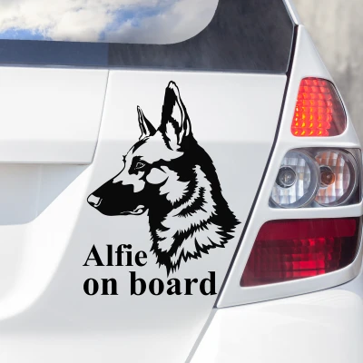 Autós matricák Német juhászkutya