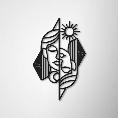 Faldekoráció Ikrek