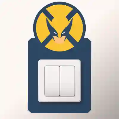 Wolverine megszakító matrica